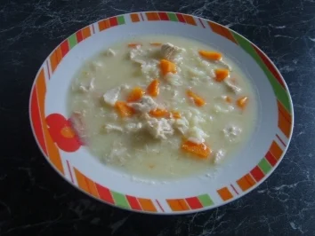 Hünchen Zitronen Suppe - Rezept
