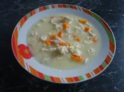 Hünchen Zitronen Suppe - Rezept