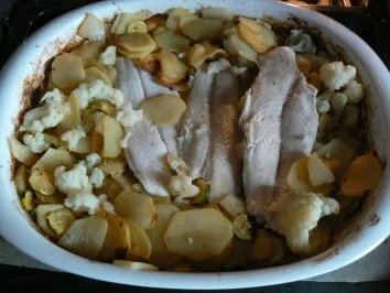 Rezept: Naturbelassenes Pangasiusfilet auf Gemüsebett Bild Nr. 5 Naturbelassenes Pangasiusfilet auf Gemüsebett - Rezept - Bild Nr. 5