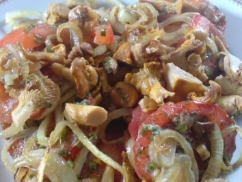 Überbackene Pilze - Pfifferlinge - Rezept - Bild Nr. 2