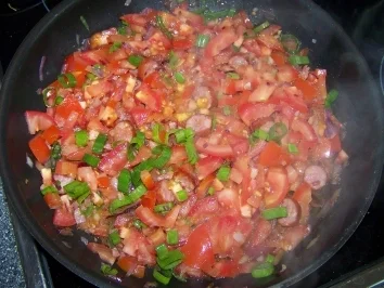 Rezept: Nudeln - Sauce aus "Übriggebliebenem" Nudeln - Sauce aus "Übriggebliebenem" - Rezept