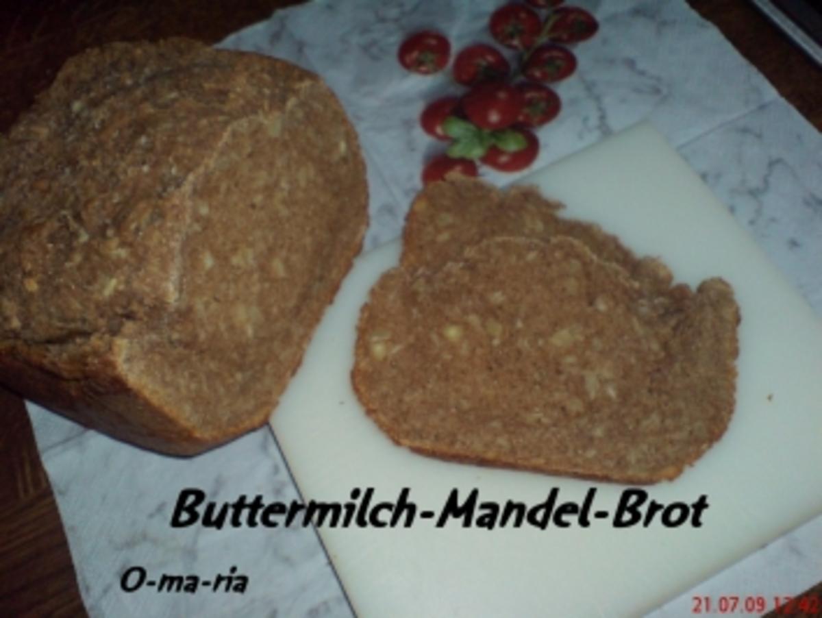 Brot ~  Buttermilch-Mandel-Brot auch für BBA geeignet - Rezept