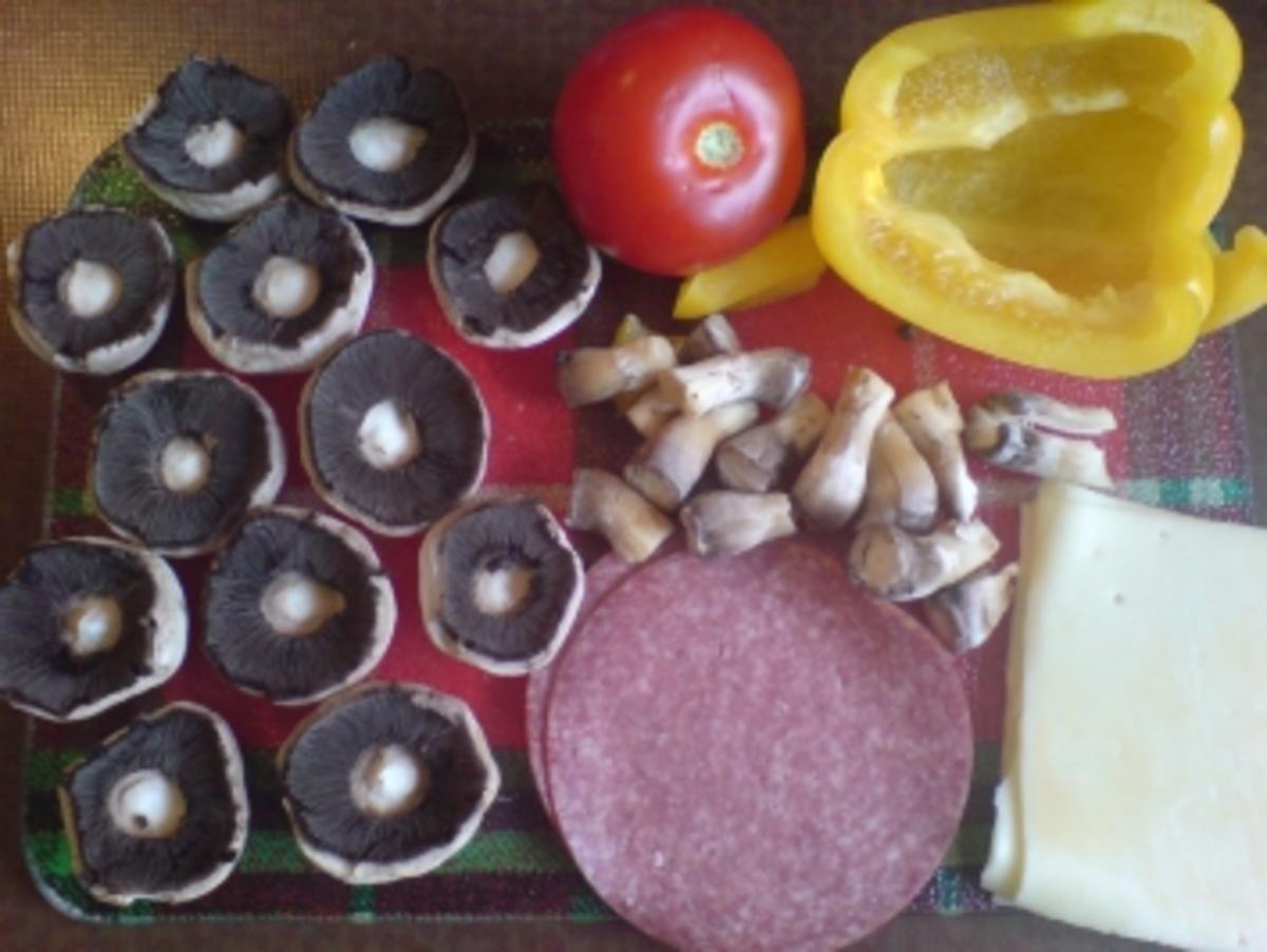 Gefüllte Champignons - Rezept - Bild Nr. 2