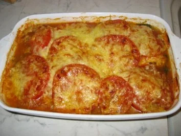 Rezept: Putenschnitzel auf Spinat Putenschnitzel auf Spinat - Rezept