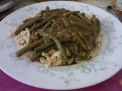 Saure Bohnen mit Spätzle - Rezept