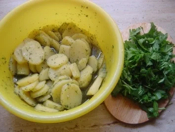 Rezept: Rucola-Kartoffeln Bild Nr. 5 Rucola-Kartoffeln - Rezept - Bild Nr. 5