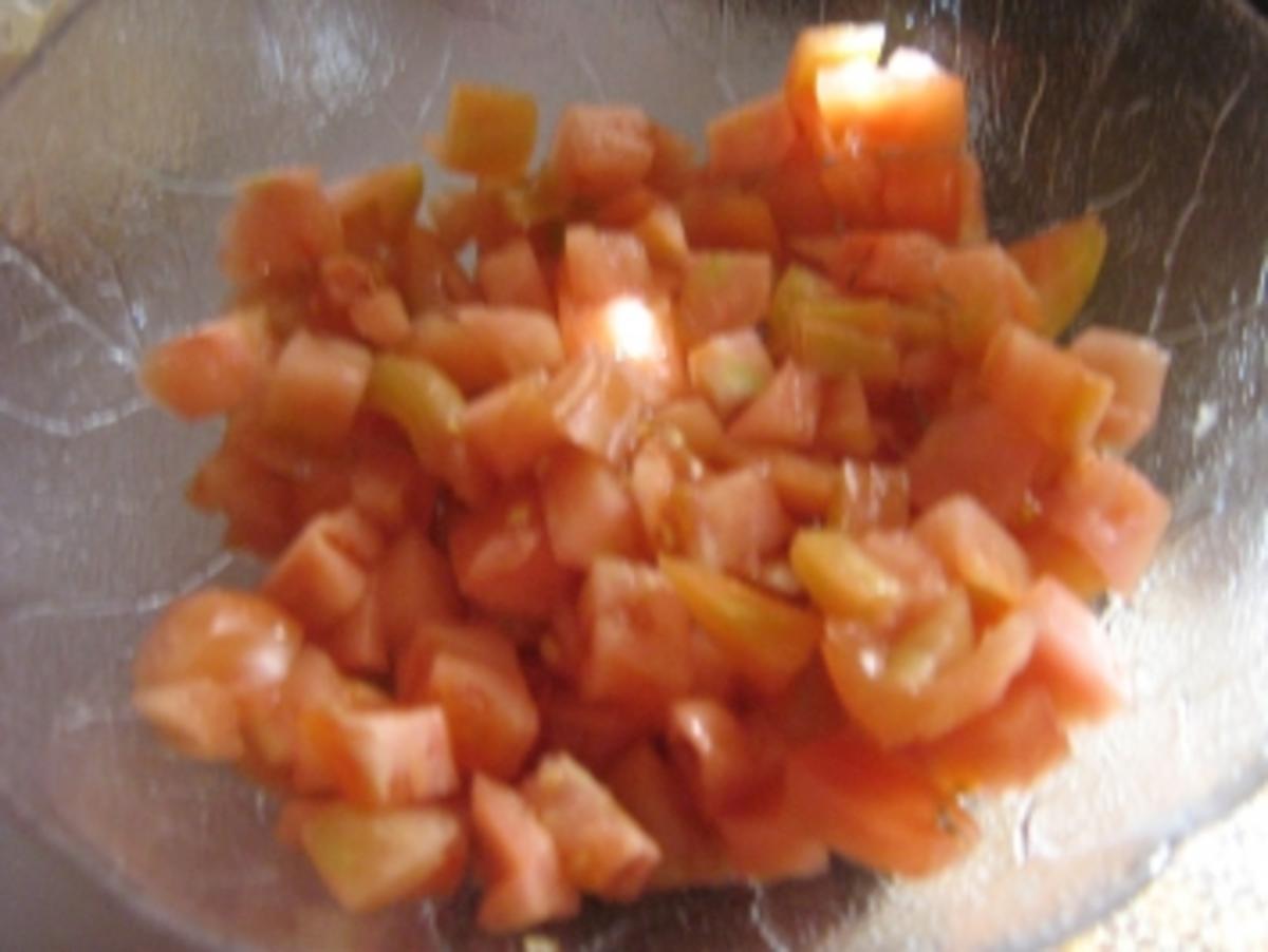 Ochsenherz-Tomatensalat mit Feta - Rezept - Bild Nr. 4