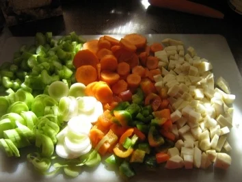 Rezept: Salbei-Hähnchen-Gemüserisotto-Pfanne Bild Nr. 4 Salbei-Hähnchen-Gemüserisotto-Pfanne - Rezept - Bild Nr. 4