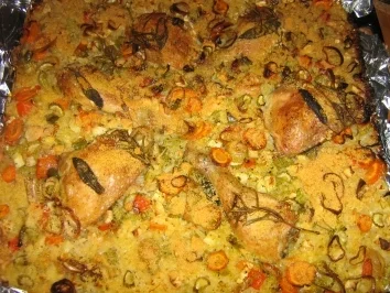 Rezept: Salbei-Hähnchen-Gemüserisotto-Pfanne Bild Nr. 13 Salbei-Hähnchen-Gemüserisotto-Pfanne - Rezept - Bild Nr. 13