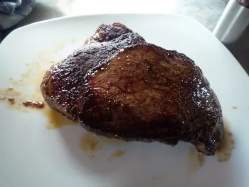 Rezept: Rumpsteak mit frischen Pfifferlingen Bild Nr. 2 Rumpsteak mit frischen Pfifferlingen - Rezept - Bild Nr. 2