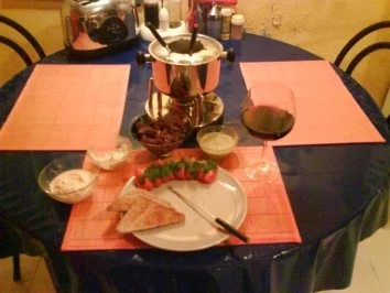 Rezept: Fondue: Provencalisches Fleischfondue Fondue: Provencalisches Fleischfondue - Rezept