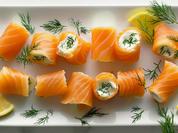 Frischkäse Lachsröllchen - Rezept - Bild Nr. 2