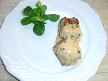 Pfeffriges Straußensteak flambiert - Rezept - Bild Nr. 6