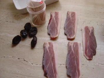 Pflaume im Speckmantel - Rezept - Bild Nr. 2