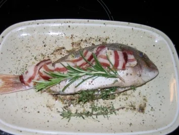 Dorade aus dem Backofen - Rezept - Bild Nr. 2