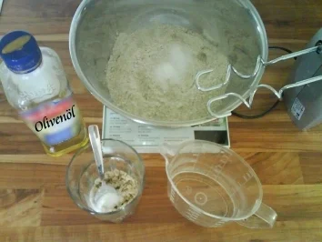 Vollkorn- Spinatpizza - Rezept - Bild Nr. 2