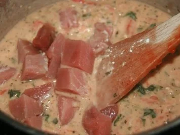 Spaghetti mit Thunfisch - Tomaten - Creme - Rezept - Bild Nr. 4