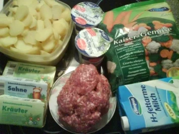 Rezept: Gemüse-Kartoffelauflauf Bild Nr. 2 Gemüse-Kartoffelauflauf - Rezept - Bild Nr. 2