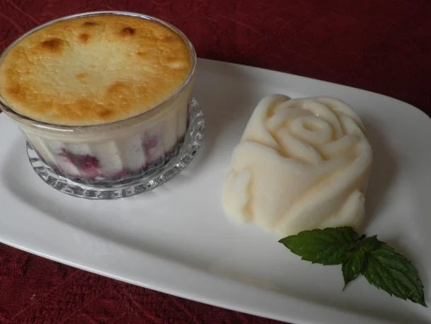 Mon Chèri -  Gratinierte Rotweinkirschen - Rezept