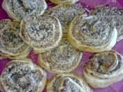 Blätterteig - Nuss - Rollen - Rezept