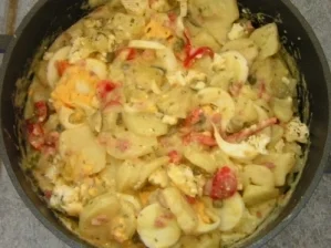 Rezept: Lauwarmer Kartoffel - Salat Lauwarmer Kartoffel - Salat - Rezept