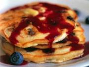 Pancakes mit Früchten - Rezept