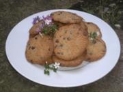 .Vanille-Cookies mit Schokostückchen. - Rezept
