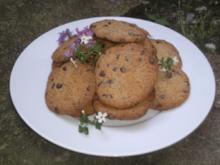 .Vanille-Cookies mit Schokostückchen. - Rezept