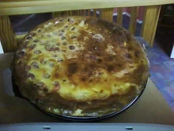 Aprikosen-Stachelbeerkuchen - Rezept