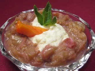 Rhabarbercreme - Rezept