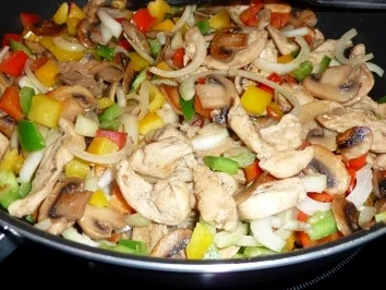 Hähnchenragout überbacken - Rezept - Bild Nr. 8