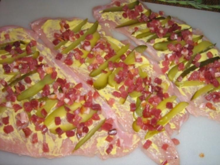 Puten-Rouladen mit Speck-Böhnle - Rezept - kochbar.de