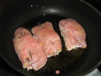 Puten-Rouladen mit Speck-Böhnle - Rezept - Bild Nr. 7