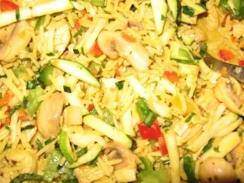 Hähnchen-Reissalat - Rezept - Bild Nr. 4