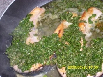 Fisch:  Lachssteak mit Kräutersalsa - Rezept - Bild Nr. 2