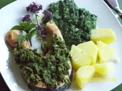 Rezept: Fisch: Lachssteak mit Krรคutersalsa Fisch: Lachssteak mit Krรคutersalsa - Rezept