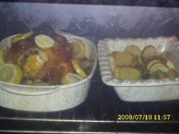 Fleisch:  Rosmarin-Zitronen-Hähnchen - Rezept - Bild Nr. 3