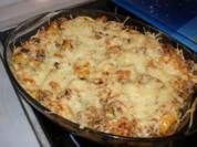 Gyrosauflauf mit Spätzle - Rezept