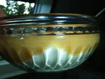 Nachspeise: Caipirihna-Birnen-Joghurt-Dessert - Rezept