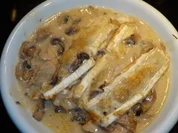 Rezept: Camembert-Steakes in Champignonsoรe Camembert-Steakes in Champignonsoรe - Rezept