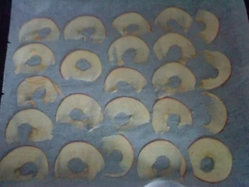 Rezept: Apfelchips Bild Nr. 3 Apfelchips - Rezept - Bild Nr. 3