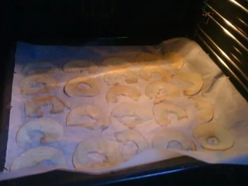 Rezept: Apfelchips Bild Nr. 4 Apfelchips - Rezept - Bild Nr. 4