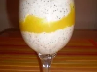 Pfirsichpüree mit Mohn - Quark - Rezept - Bild Nr. 2