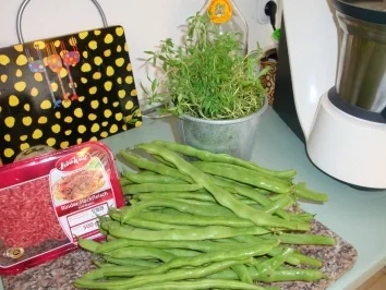 Bohnen-Hackfleisch-Gemüse - Rezept - Bild Nr. 2