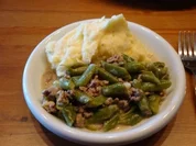 Bohnen-Hackfleisch-Gemüse - Rezept