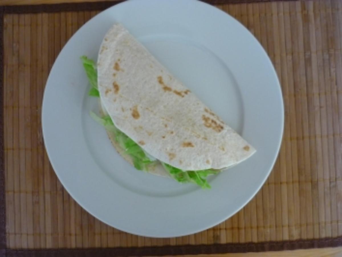 Wraps mit Hackfleichfüllung - Rezept - Bild Nr. 7