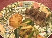 Fleischragout à la Mittelmeer mit Kartoffelbrot und Schmorgemüse - Rezept - Bild Nr. 9