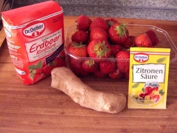 Erdbeermarmelade mit Ingwer - Rezept - Bild Nr. 2