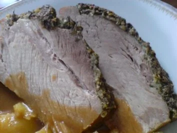 Schweinebraten mit Petersilien-Kruste - Rezept - Bild Nr. 7