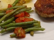 Rezept: Bohnen-Tomaten-Gemüse Bohnen-Tomaten-Gemüse - Rezept